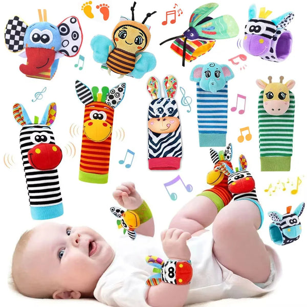 baby-wrist-rattles-socks-sensory-discovery-kindlekidsabc