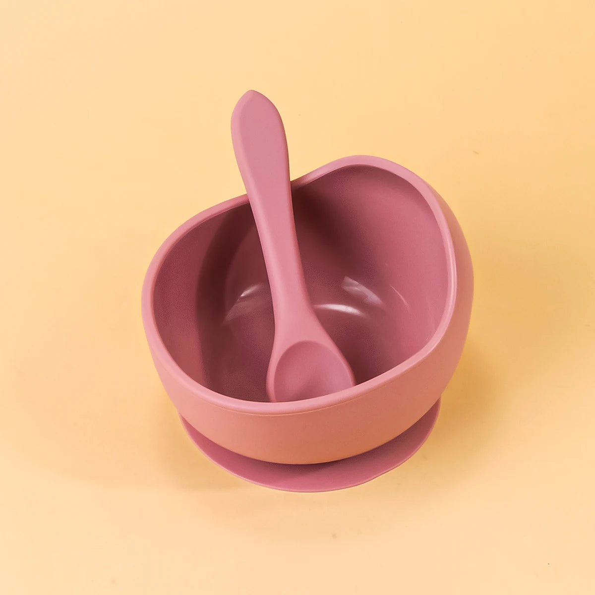 Silicone Suction Baby Bowl & Spoon — Weaning Set | 6M+ - photo 11
