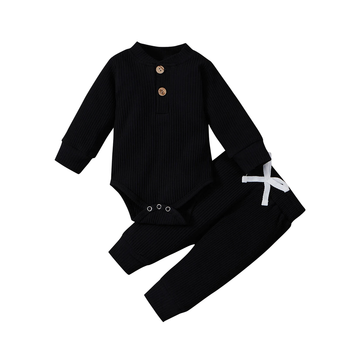 Ribbed Cotton Baby Set - Kindle Kids ABC - view 21
