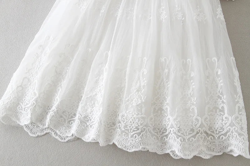 Lace Christening Gown - Kindle Kids ABC - view 3
