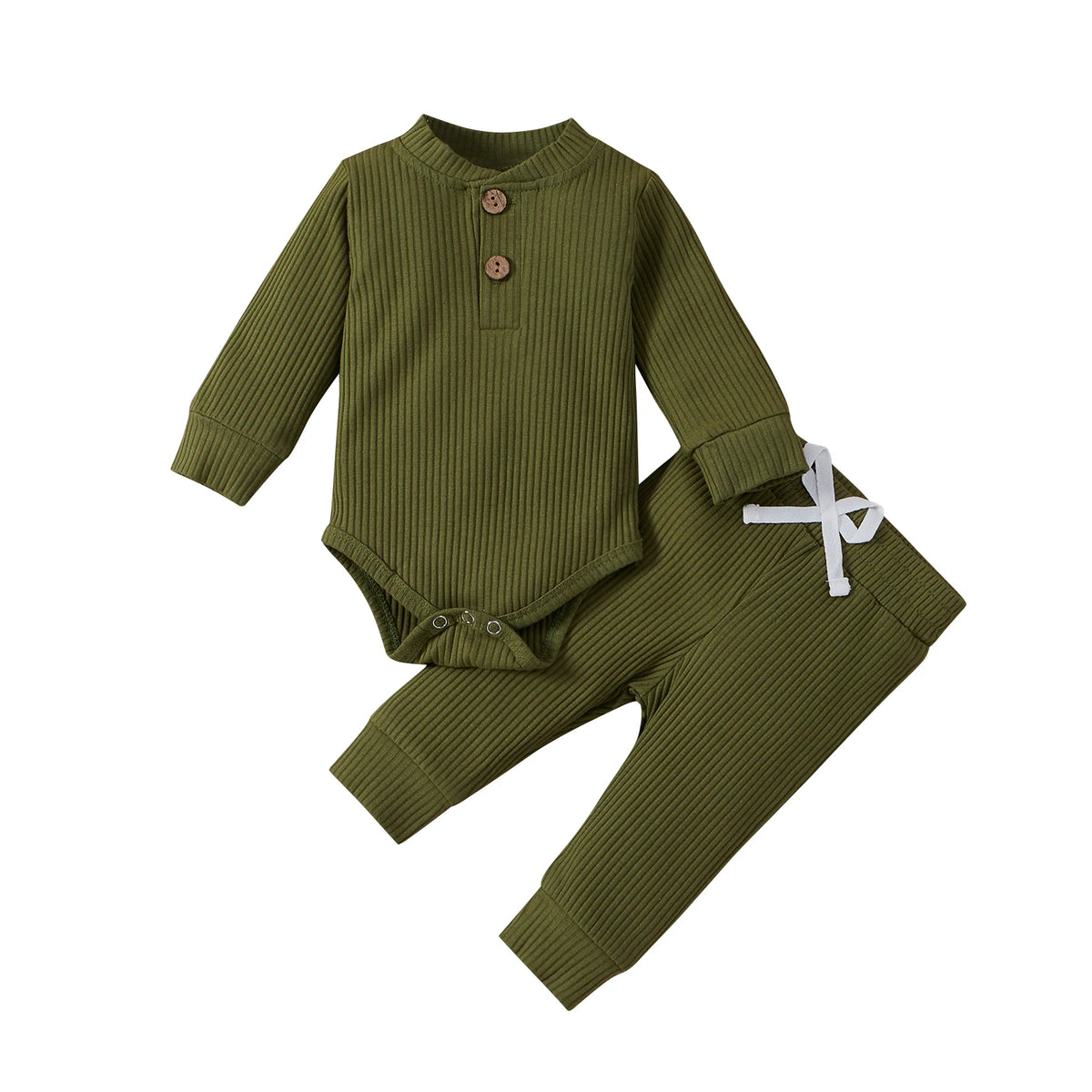 Ribbed Cotton Baby Set - Kindle Kids ABC - view 25