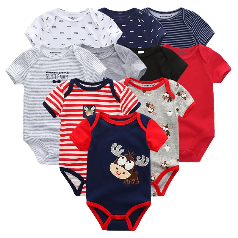 Baby 10-Pack Cotton Bodysuits - Kindle Kids ABC - view 17