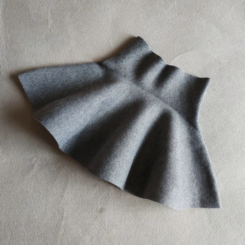 Baby Girl Knit Tutu Skirt — Pleated Mini Skirt | 2–10Y