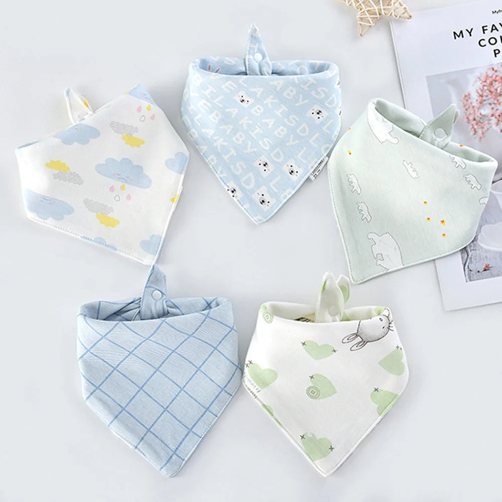 Cotton Triangle Baby Bibs - Kindle Kids ABC - view 14