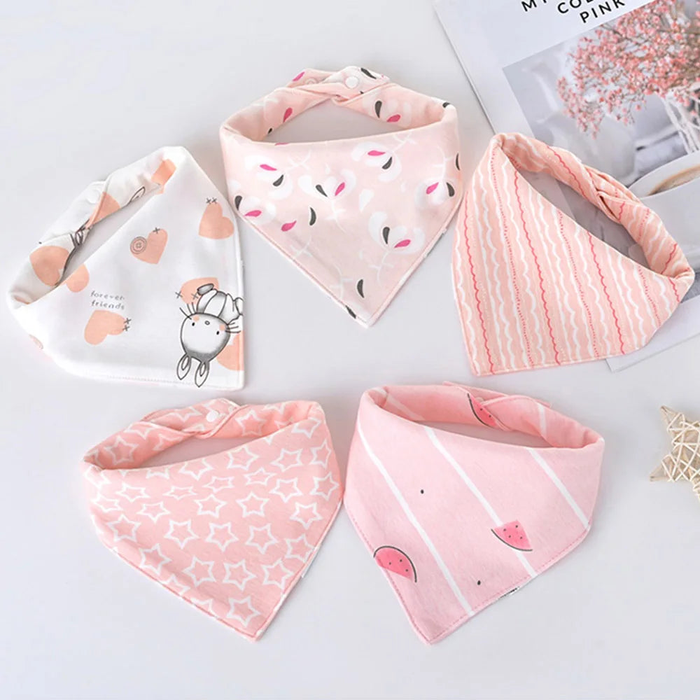 Cotton Triangle Baby Bibs - Kindle Kids ABC - view 4