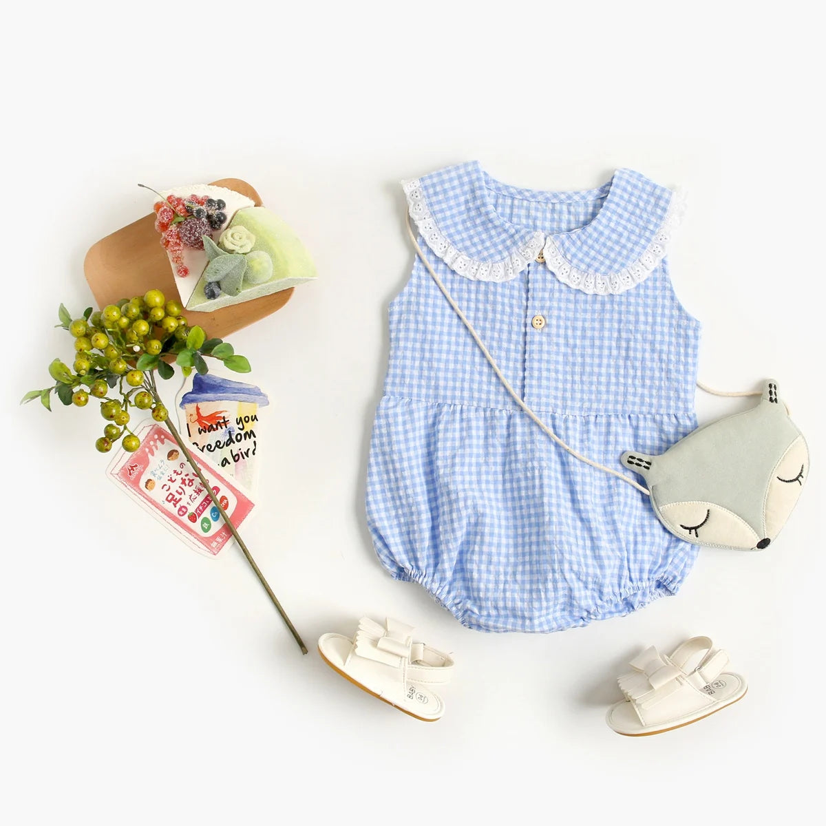 Cotton Baby Bodysuit - Kindle Kids ABC - view 3
