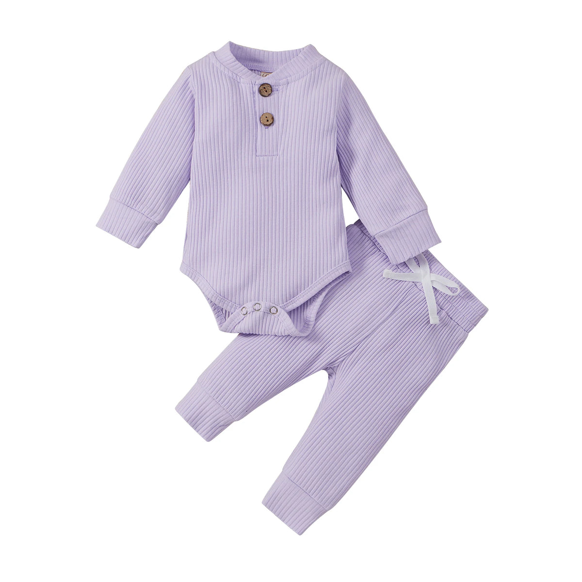 Ribbed Cotton Baby Set - Kindle Kids ABC - view 22