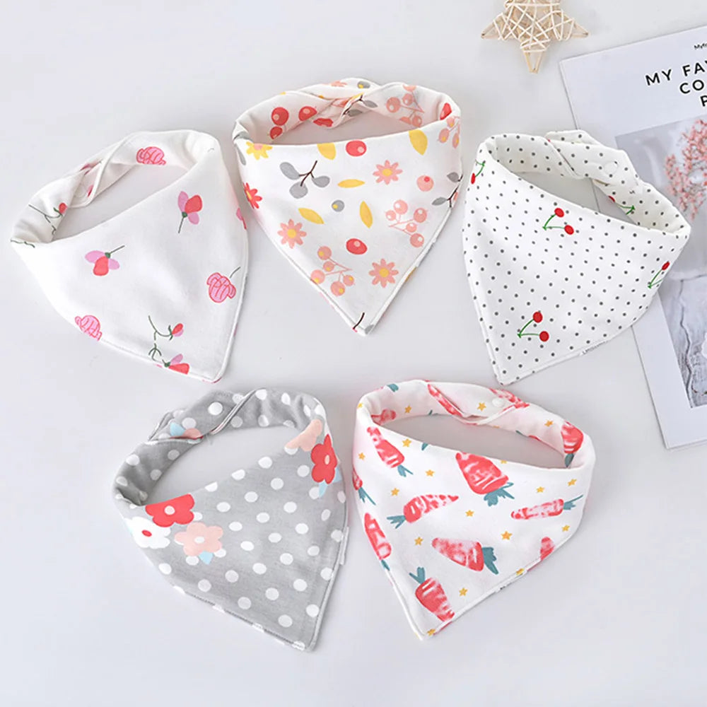 Cotton Triangle Baby Bibs - Kindle Kids ABC - view 5