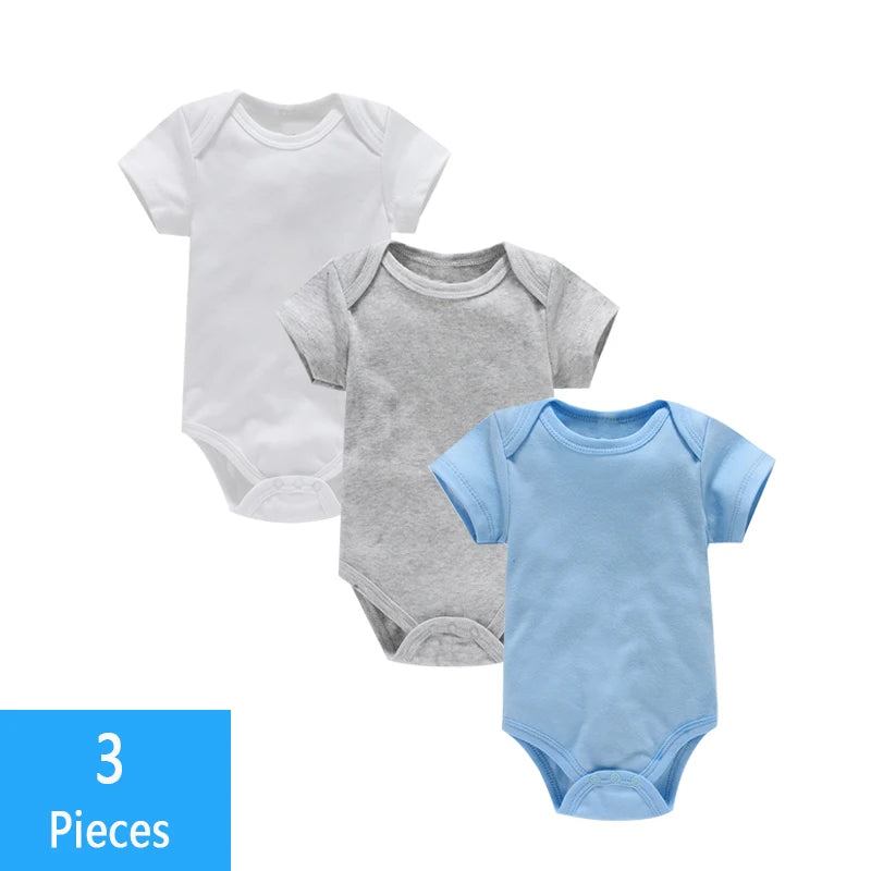 Baby 3-Pack Cotton Bodysuits - Kindle Kids ABC - view 15