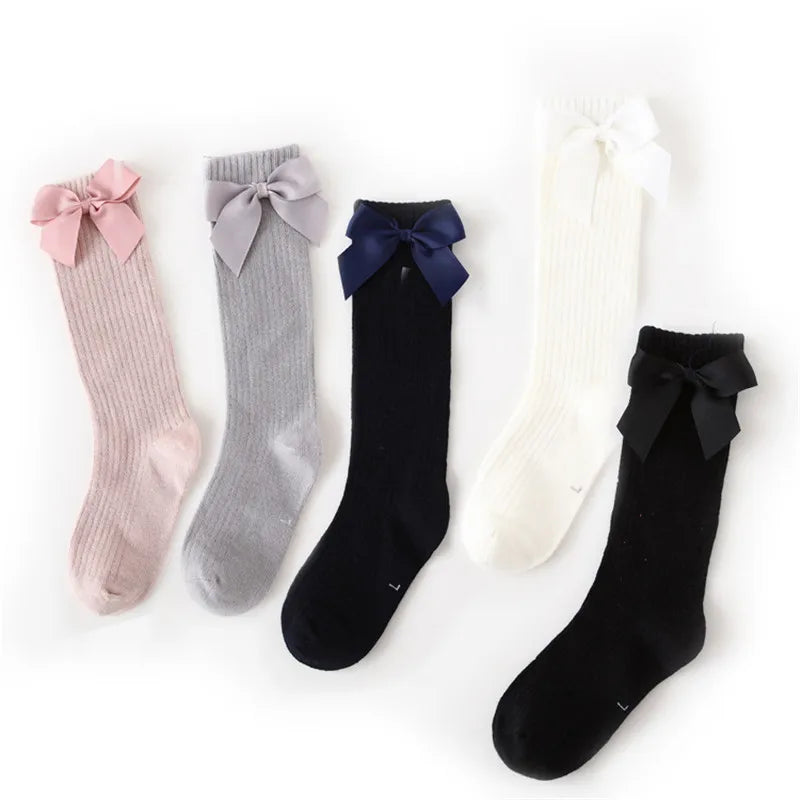 Cotton Baby Girls Socks with Bows - Kindle Kids ABC - view 3