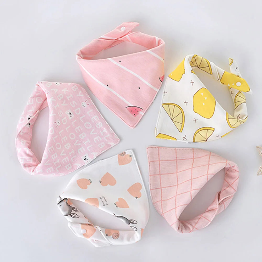 Cotton Triangle Baby Bibs - Kindle Kids ABC - view 3