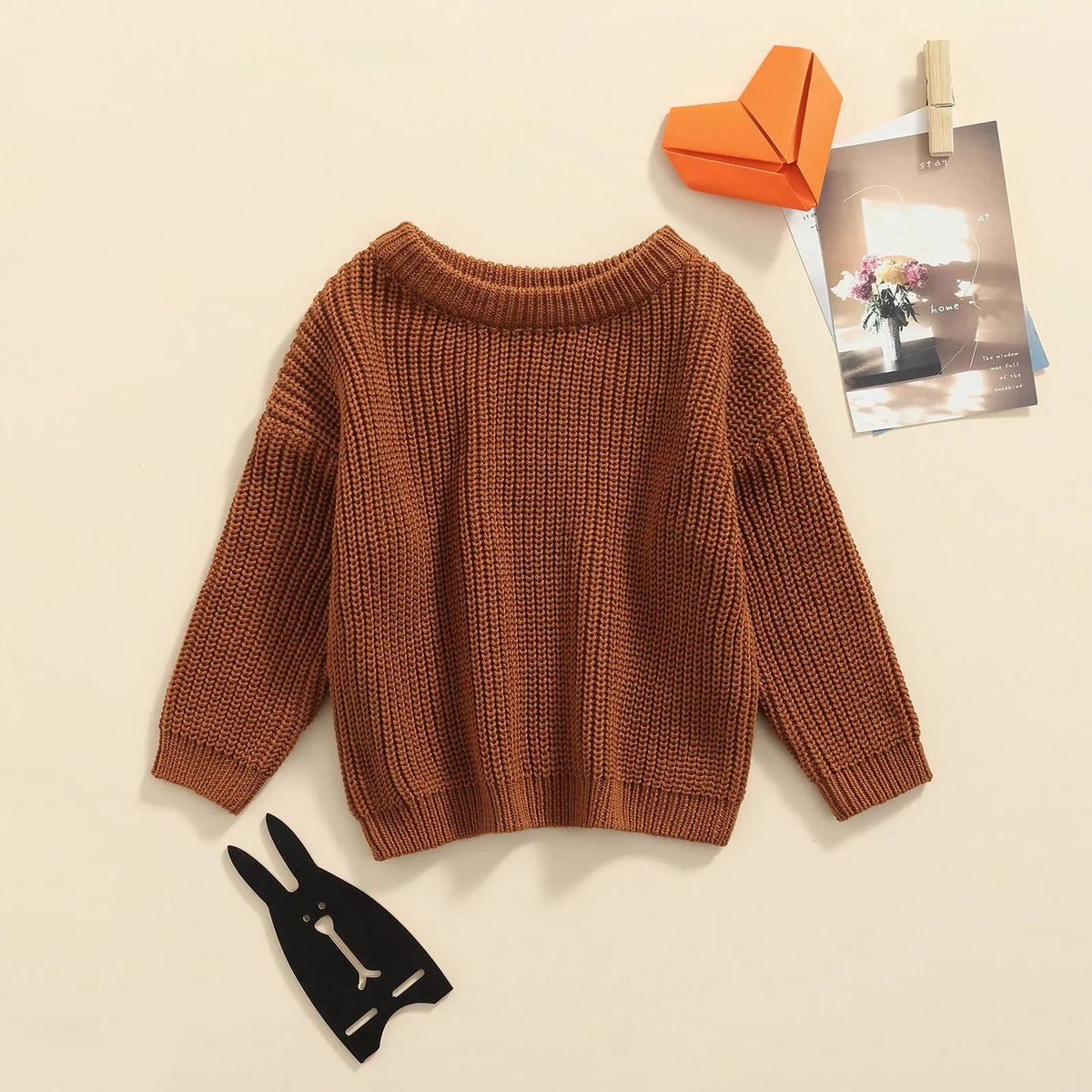 Knit Cotton Baby Sweater - Kindle Kids ABC - view 2