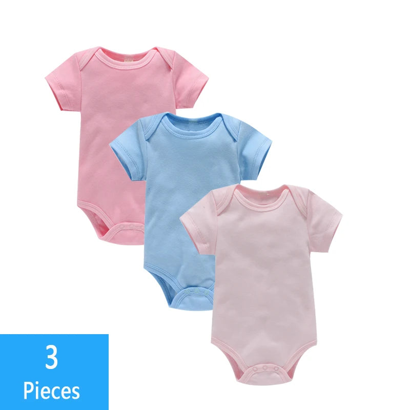 Baby 3-Pack Cotton Bodysuits - Kindle Kids ABC - view 8