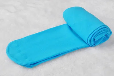 Girls Velvet Ballet Tights — Soft Candy-Color Pantyhose | 0–7Y