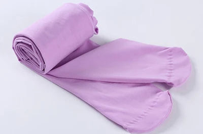 Girls Velvet Ballet Tights — Soft Candy-Color Pantyhose | 0–7Y