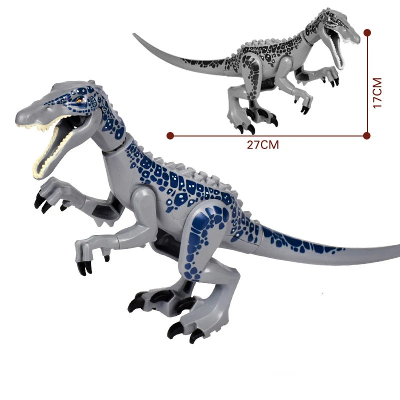 Dinosaur building blocks large brick figure set, kids 5-10Y - photo 7