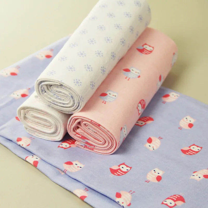 Cotton Muslin & Flannel Baby Swaddle - Kindle Kids ABC - view 4