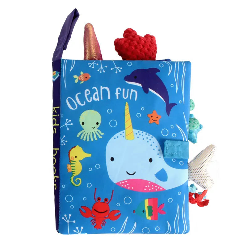 Baby Cloth Activity Book - Crinkle Sensory Soft Book - photo 11