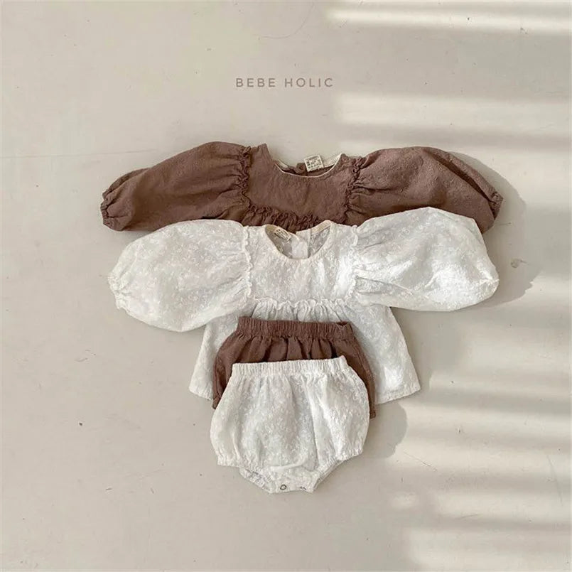 Vintage Lace Cotton Baby Set - Kindle Kids ABC