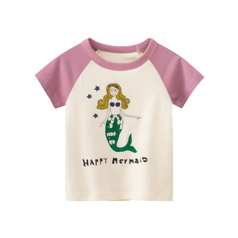 Girls Cotton Cartoon T-Shirt - photo 3