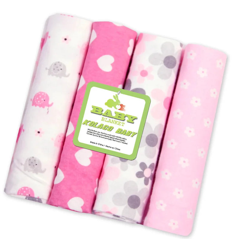 Cotton Muslin & Flannel Baby Swaddle - Kindle Kids ABC - view 19