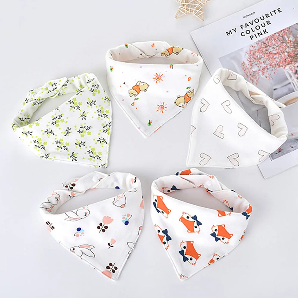 Cotton Triangle Baby Bibs - Kindle Kids ABC - view 2