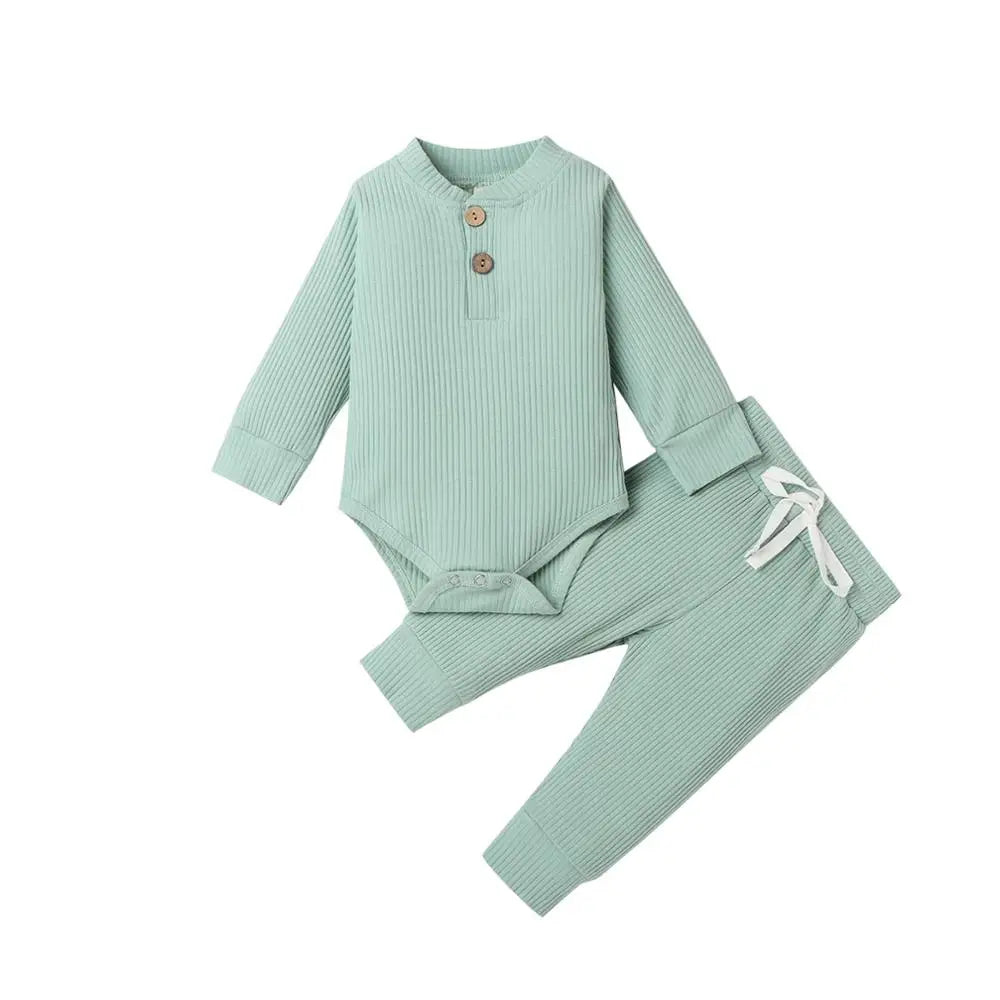 Ribbed Cotton Baby Set - Kindle Kids ABC - view 26