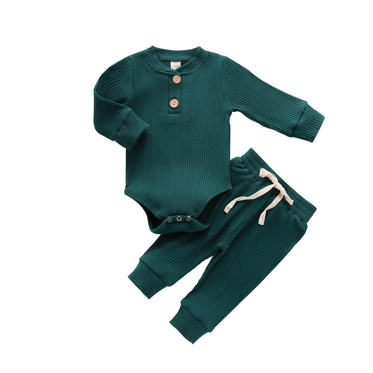 Ribbed Cotton Baby Set - Kindle Kids ABC - view 14