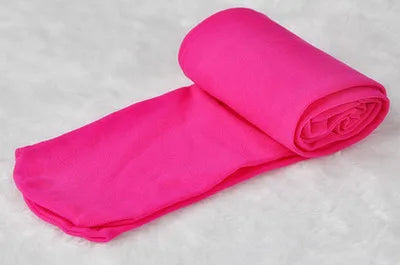Girls Velvet Ballet Tights — Soft Candy-Color Pantyhose | 0–7Y