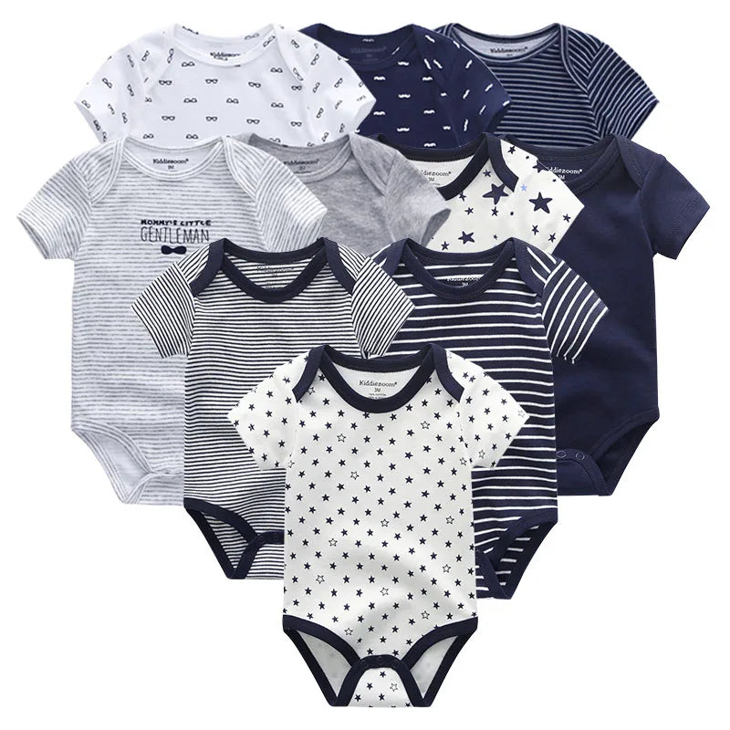 Baby 10-Pack Cotton Bodysuits - Kindle Kids ABC - view 14