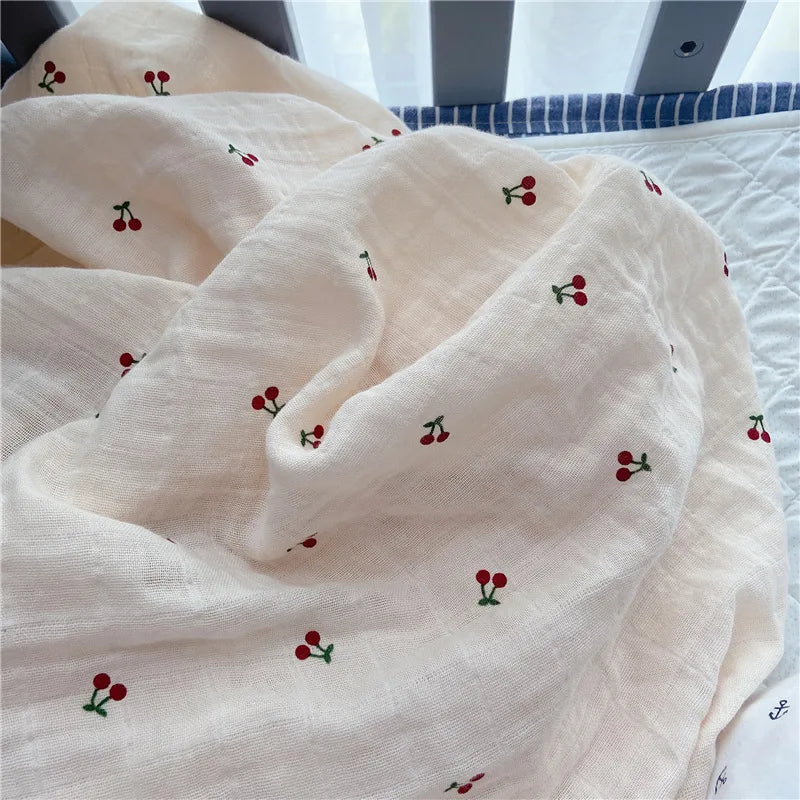 Cotton Muslin Baby Swaddle Wrap Blanket - Kindle Kids ABC - view 7