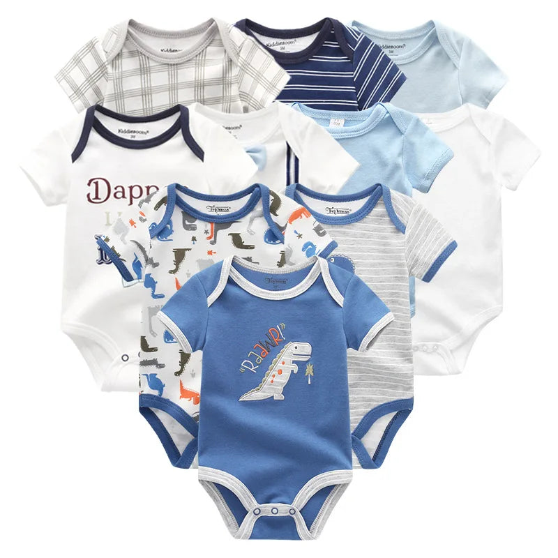 Baby 10-Pack Cotton Bodysuits - Kindle Kids ABC - view 18