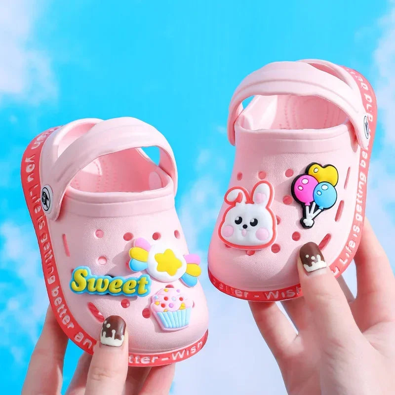 Kids Summer Beach Clogs - Soft Anti-Slip Cartoon Sandals - photo 8