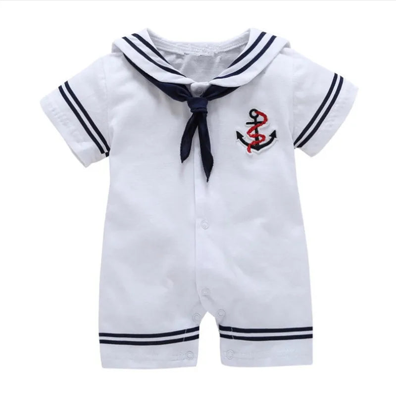 Sailor Cotton Baby Romper - Kindle Kids ABC