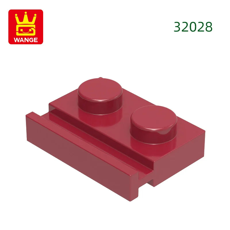 224-piece building block plate set MOC slide bricks for kids creative builds