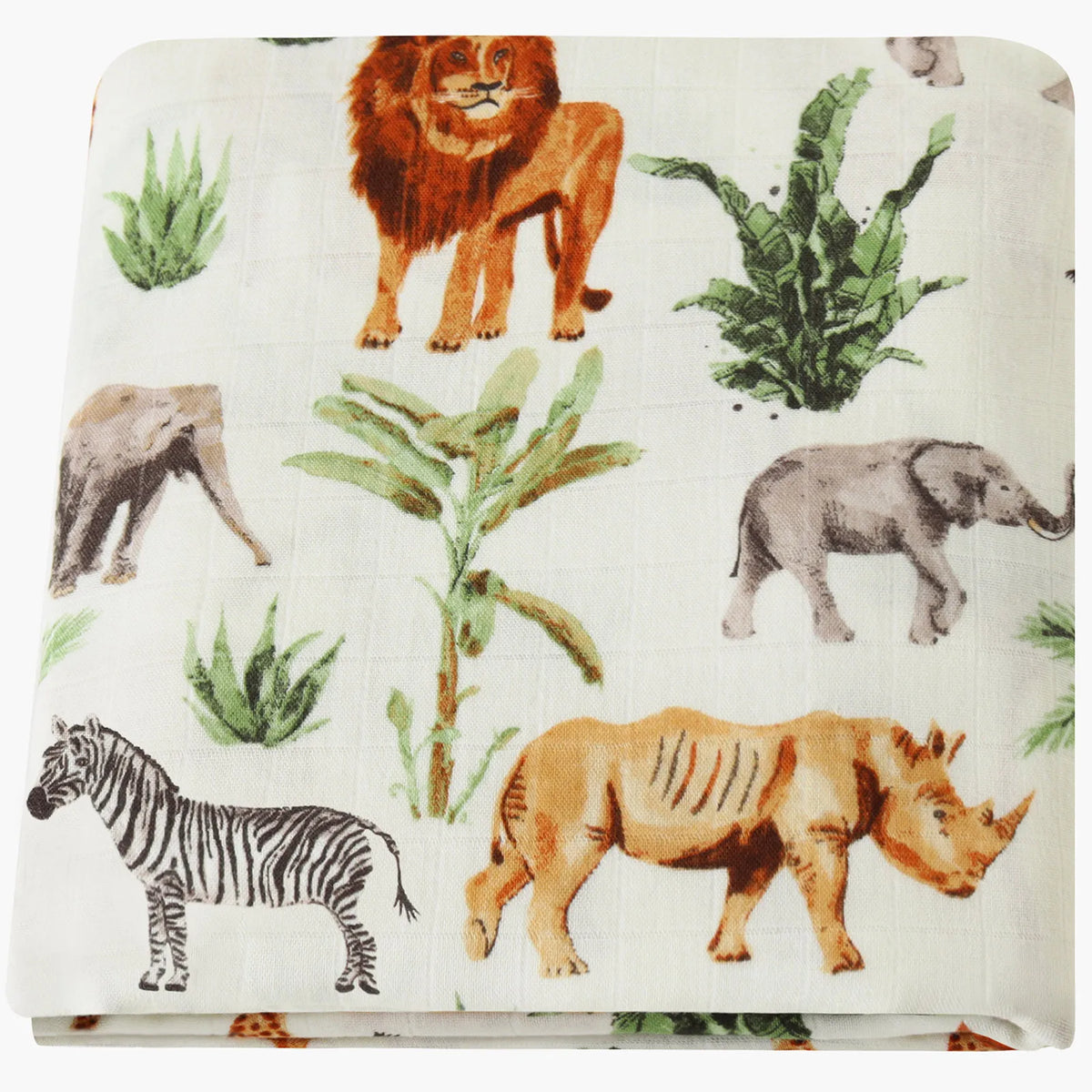 Organic Cotton Muslin Baby Blanket - Kindle Kids ABC - view 14