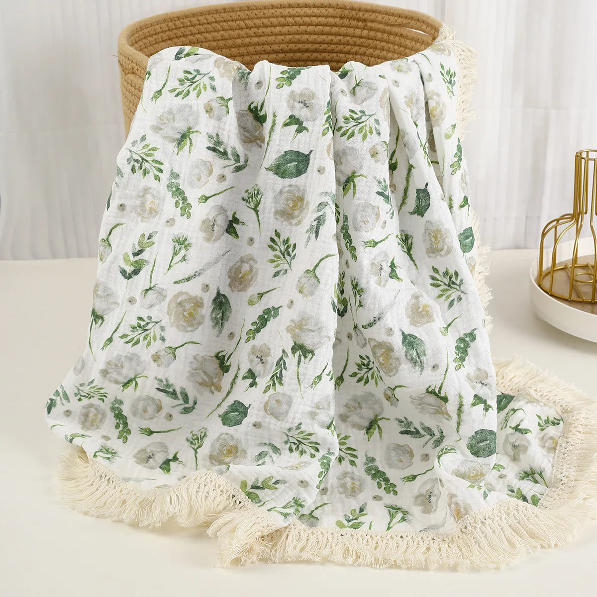 Cotton Muslin Baby Swaddle Blanket - Kindle Kids ABC - view 22