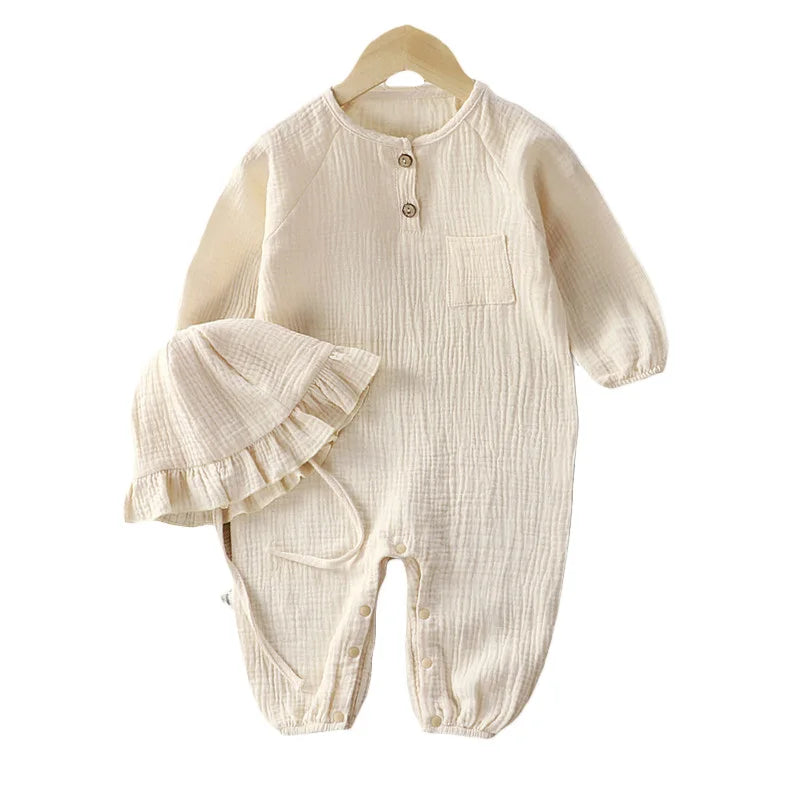 Muslin Cotton Baby Romper - Kindle Kids ABC - view 8