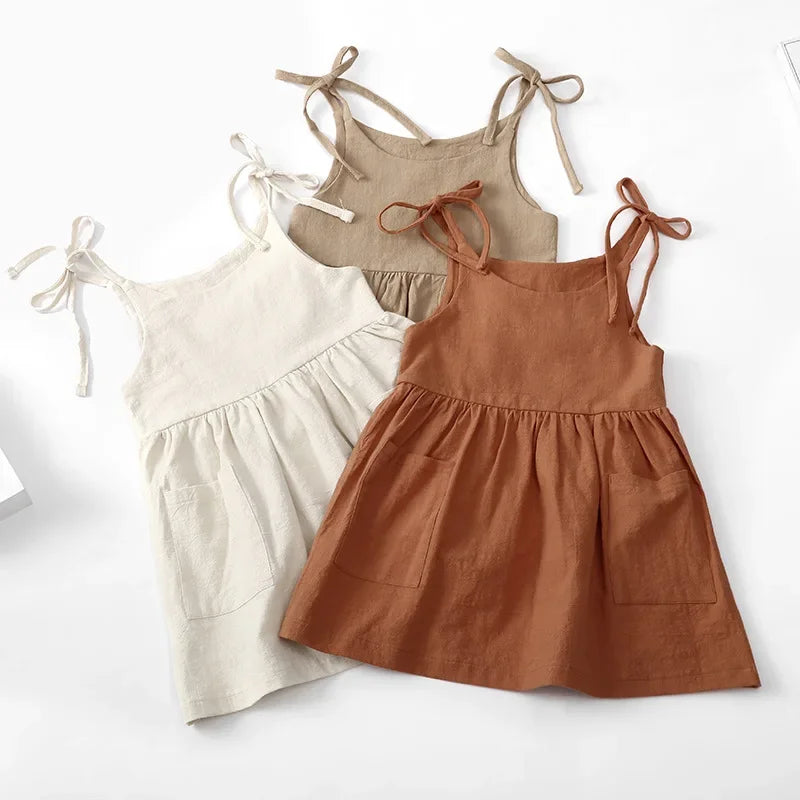 Cotton Toddler Girl Dress - Kindle Kids ABC - view 3