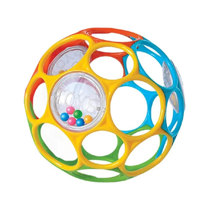 Soft Baby Grasping Ball with Bell - Sensory Rattle Toy - photo 11