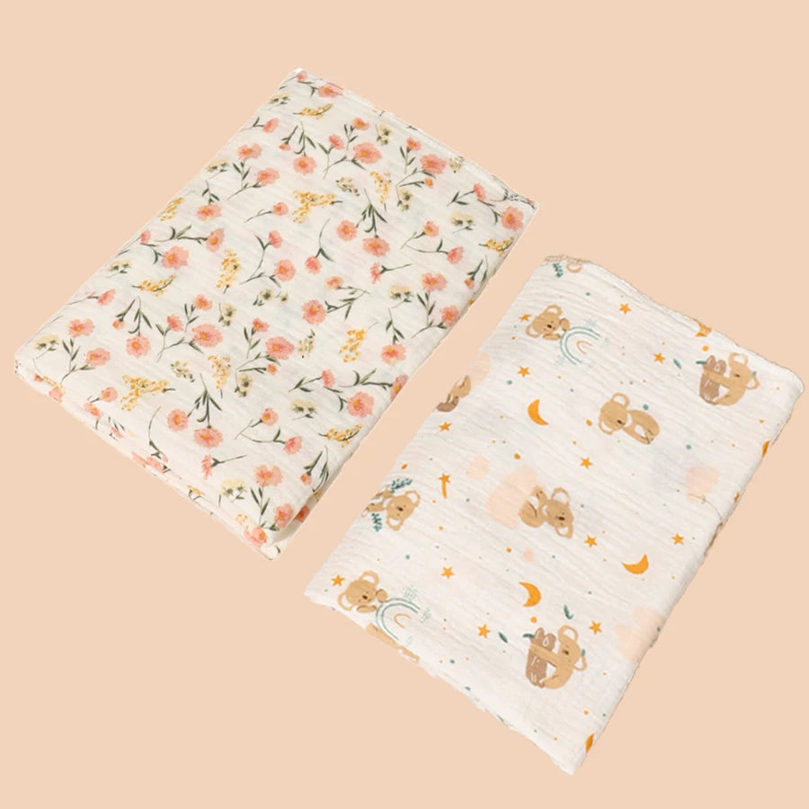 Cotton Muslin Receiving Blanket - Kindle Kids ABC - view 7