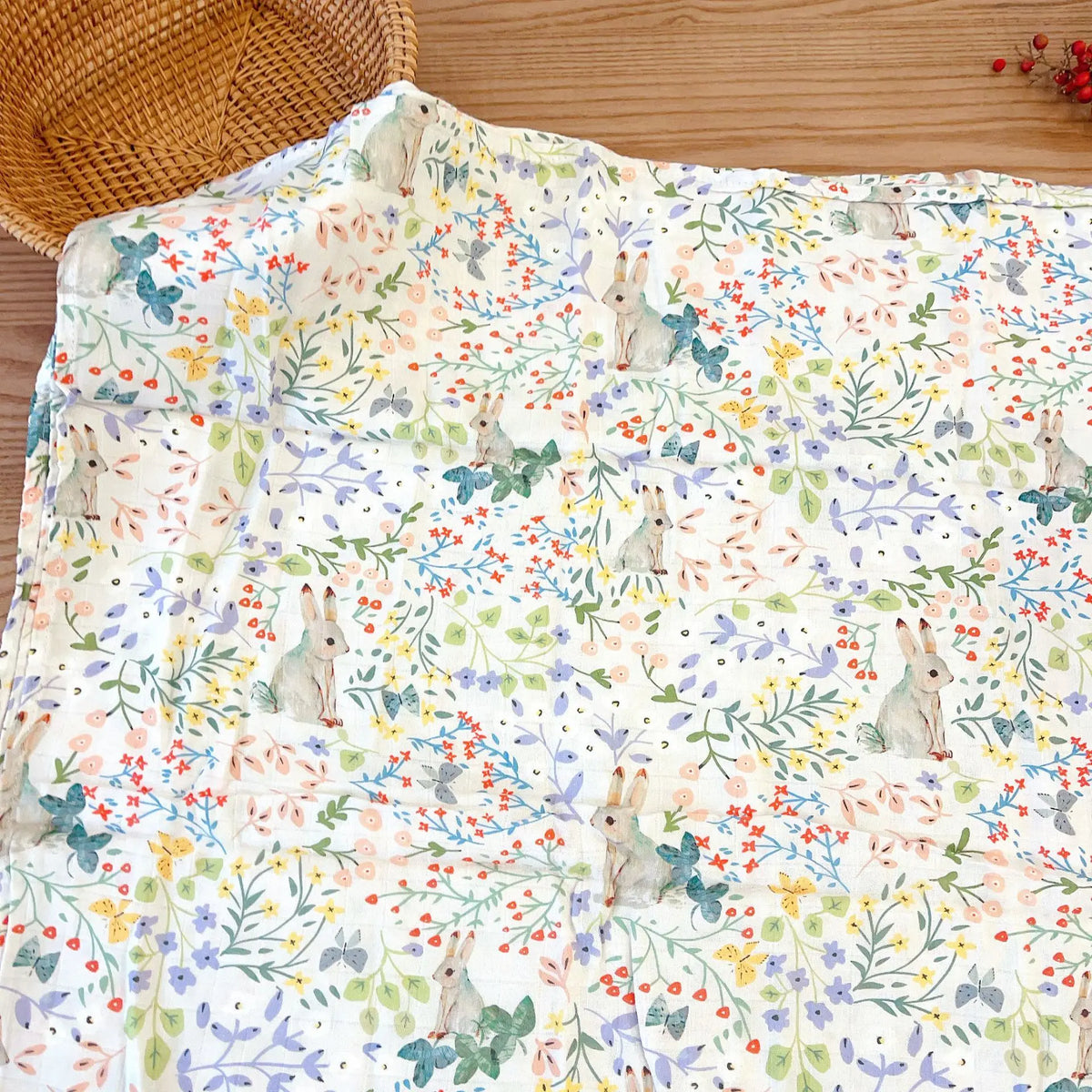Cotton Muslin Baby Blanket - Kindle Kids ABC - view 10
