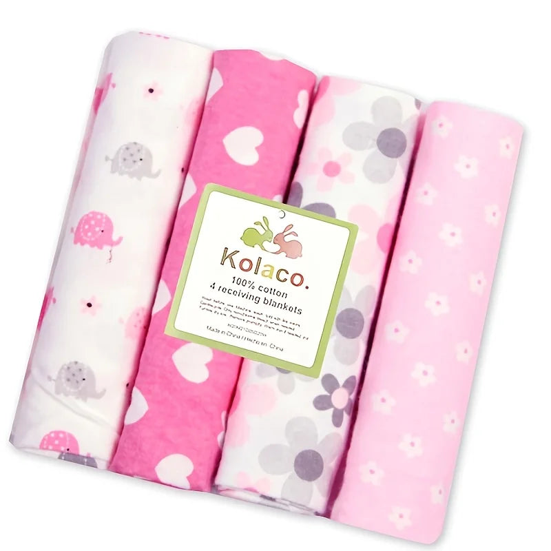 100% Cotton Receiving Baby Blanket - Kindle Kids ABC - view 7