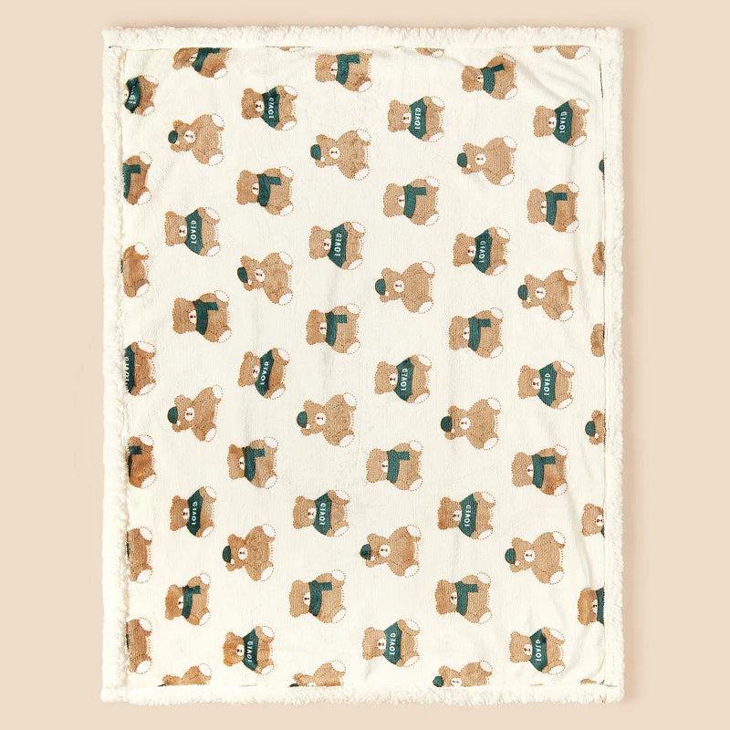 Winter Fleece Baby Blanket - Kindle Kids ABC - view 3