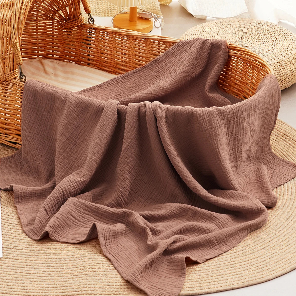 100% Cotton Muslin Baby Swaddle Wrap - Kindle Kids ABC - view 10