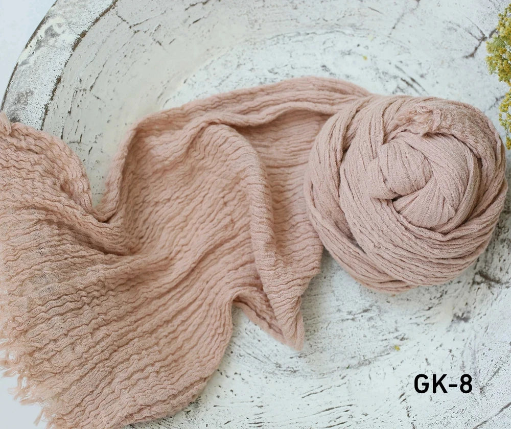 Seersucker Cotton Gauze Baby Wrap Blanket - Kindle Kids ABC - view 9