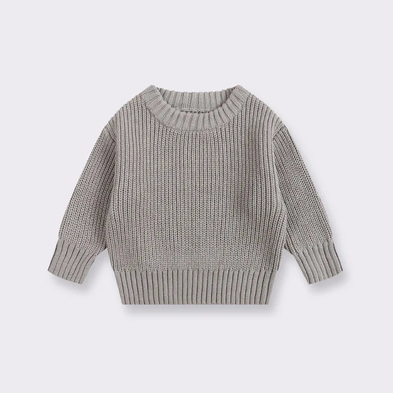 Chunky Knit Baby Sweater - Kindle Kids ABC - view 8
