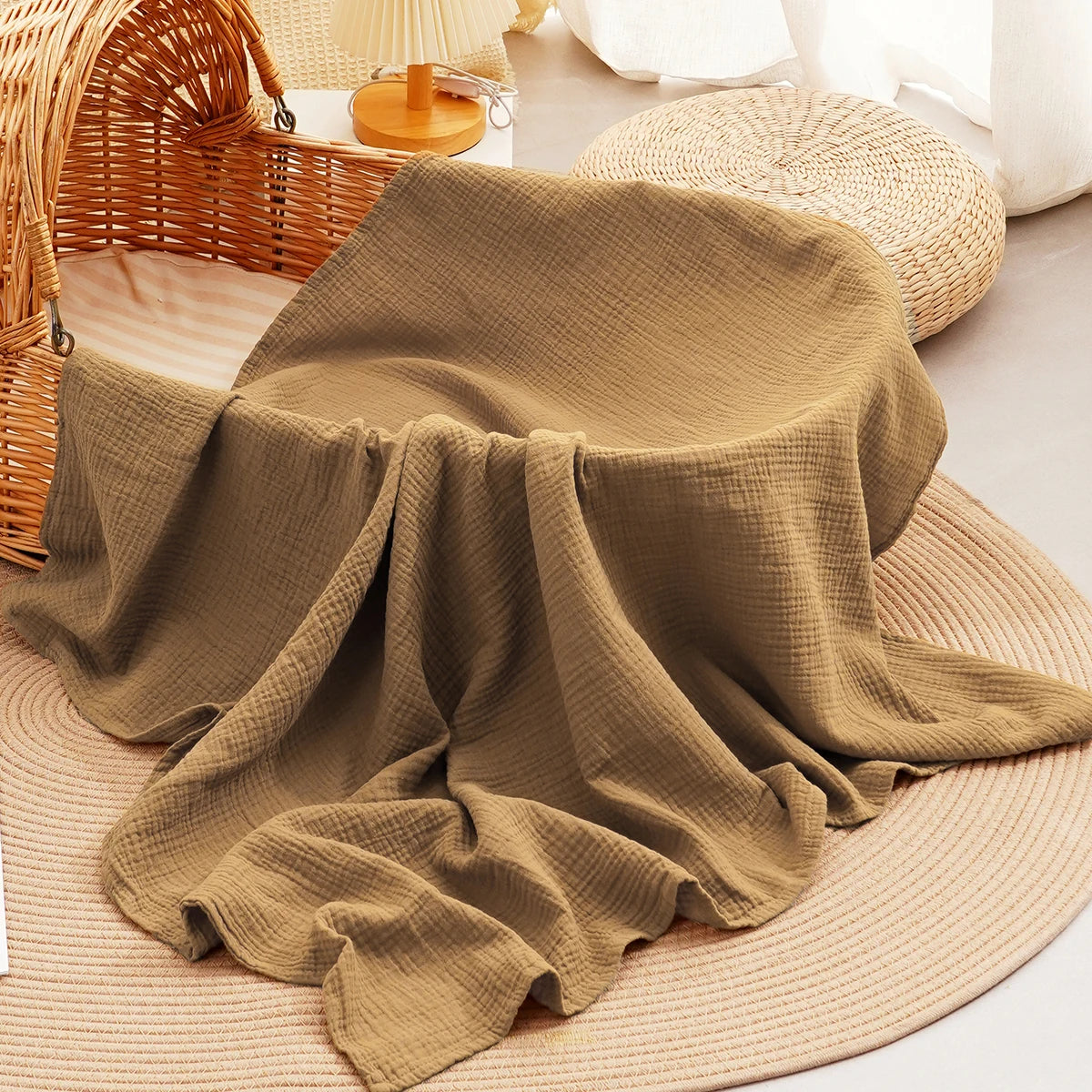 100% Cotton Muslin Baby Swaddle Wrap - Kindle Kids ABC - view 18