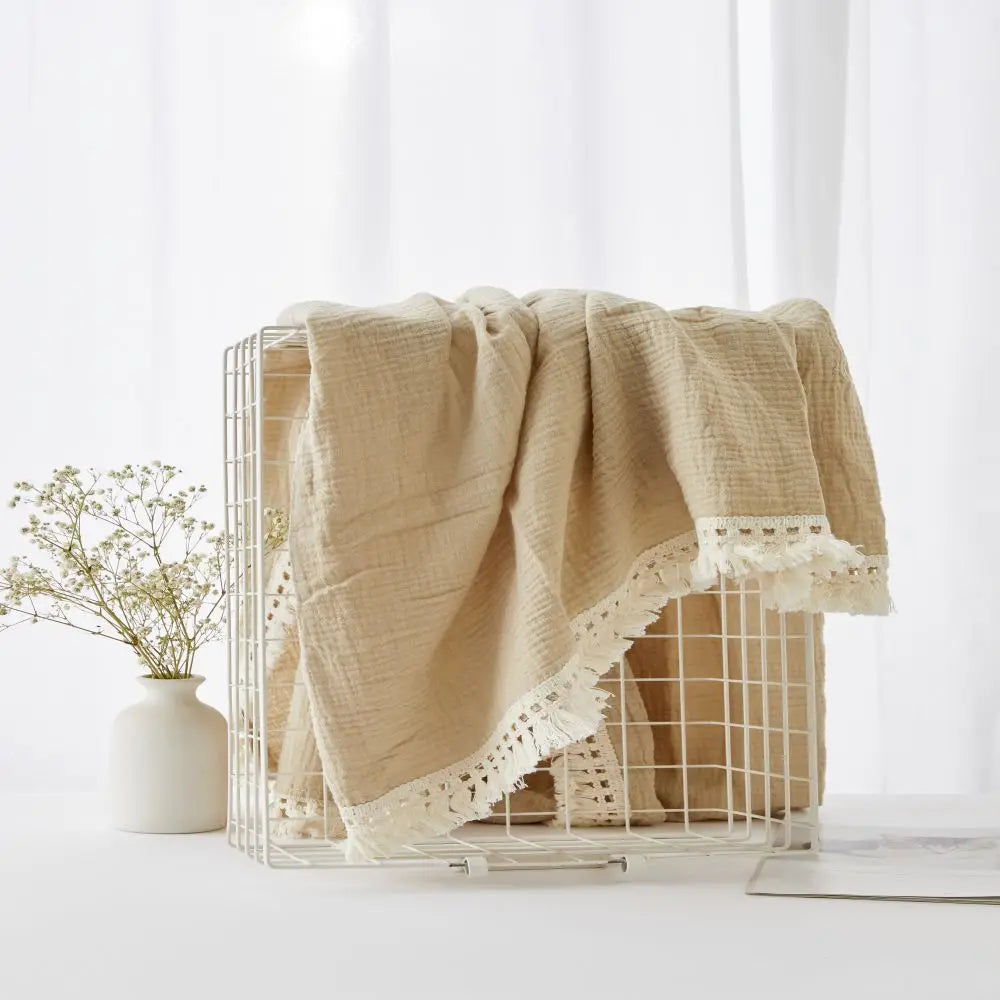 Cotton Muslin Baby Swaddle Blanket - Kindle Kids ABC - view 2