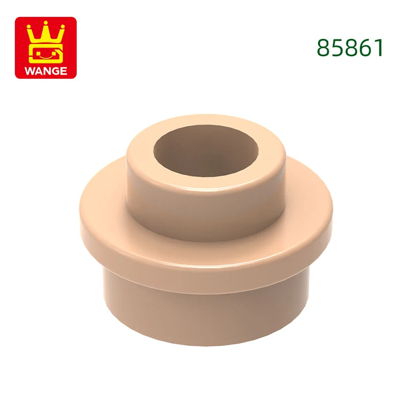 1098-piece round plate brick set MOC accessory pack for advanced builders